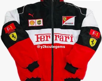 red ferrari jacket