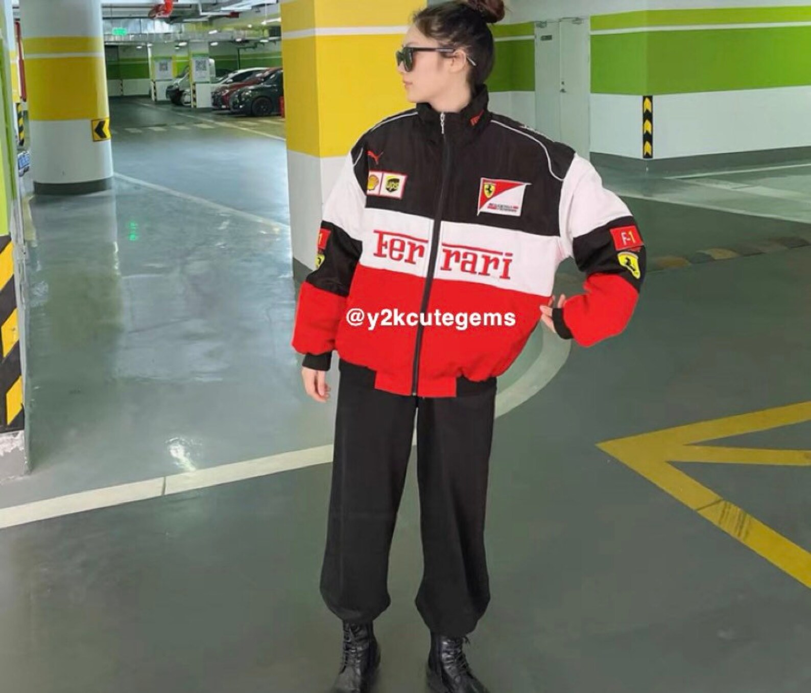 ferrari nascar jacket