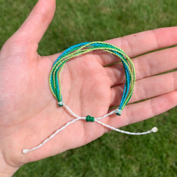Waterproof Adjustable String Bracelet - Etsy display picture 3