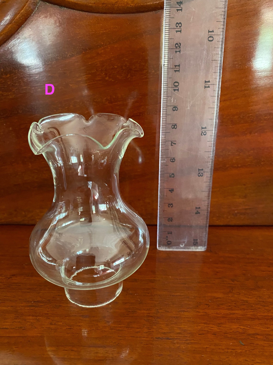 Vintage Pixie Hurricane lamp replacement chimney burner Etsy