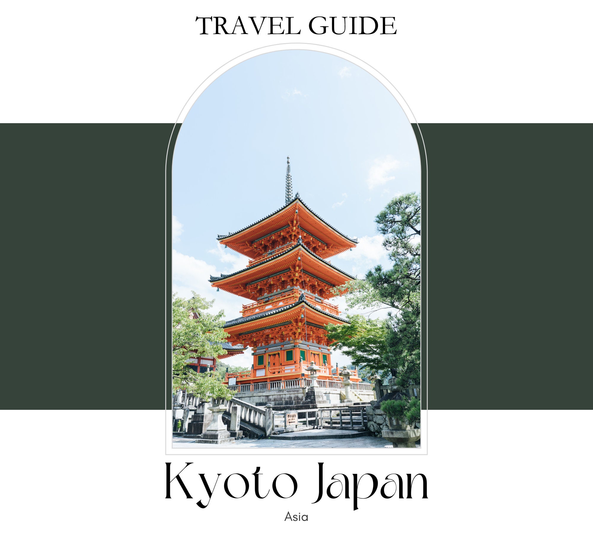 Kyoto Japan | Travel Guide | Printable Travel Guide | Planner ...