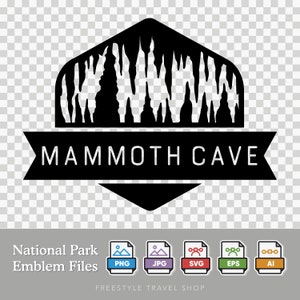 Mammoth Cave National Park Emblem - Digital Download | SVG, PNG, AI, & More