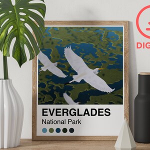 Everglades Palette - 8x10 Art Print Poster - Digital Download