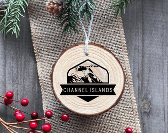 Channel Islands National Park - Wood Ornament - Handmade