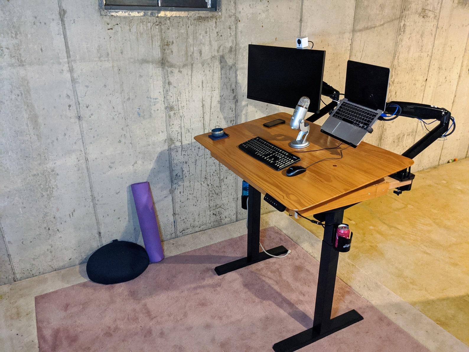 Electric Standing Desk Drafting Table Tiling Desktop of Real Etsy Canada