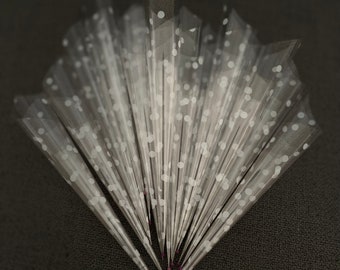 Empty Cellophane Henna Cones: 0.5mm Tip