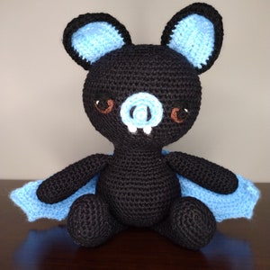 Crochet Stuffed Bat