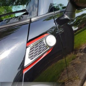 Side Scuttle Vinyl Decals - For MINI Models R55 R56 R57 R58 R59 - Custom Fit (2-Piece Kit)