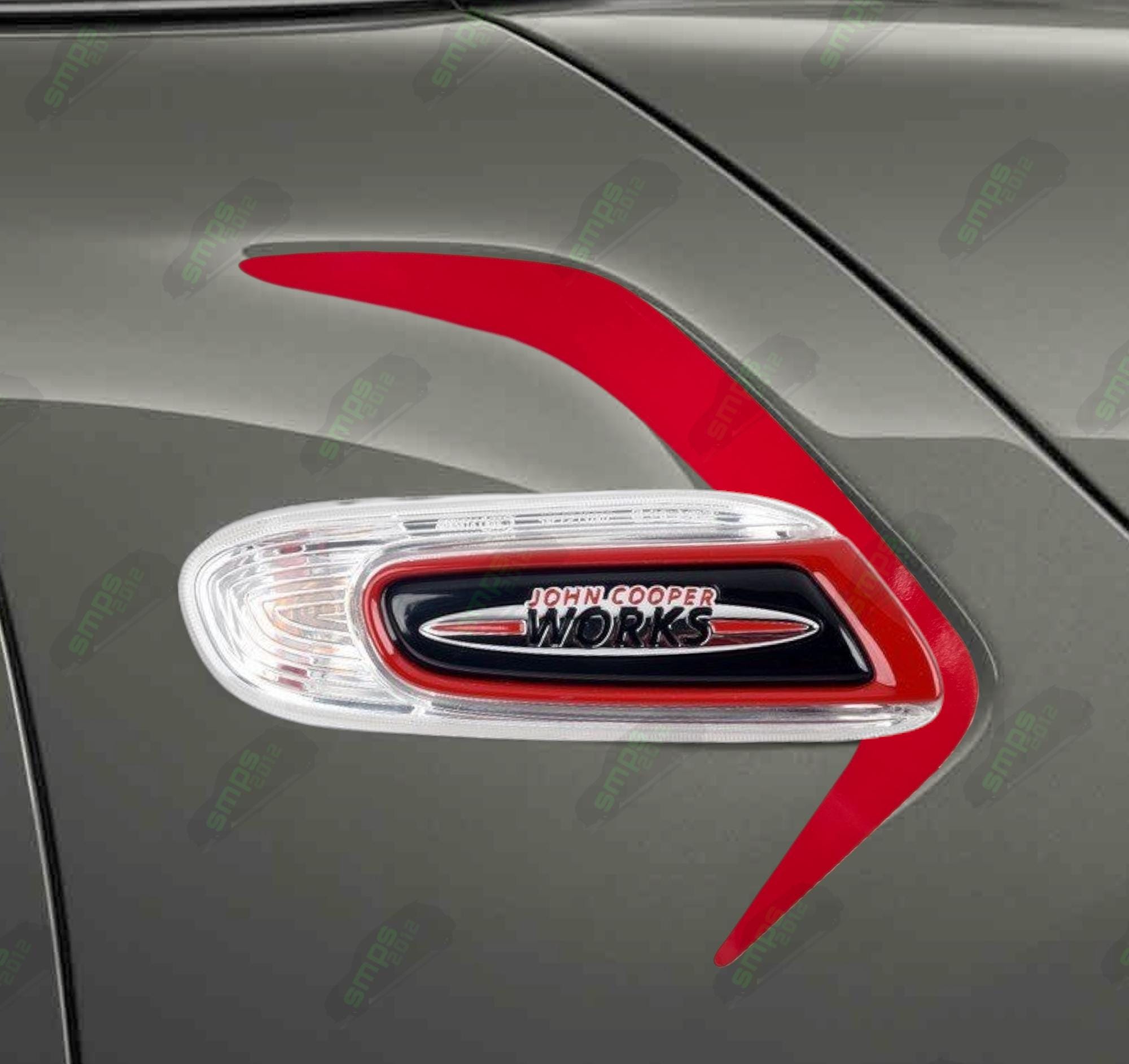 Front Indicator Decal Custom Side Scuttle Indicator Vinyl Decals – for MINI Models F55, F56 ...