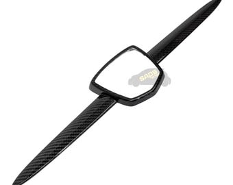fits Fiat 500 Abarth 595 695 Real Carbon Fibre Front Grille Whisker Cover Exterior Styling