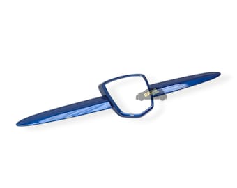 fits Fiat 500 Abarth 595 695 Gloss Blue Front Grille Whisker Cover Exterior Styling