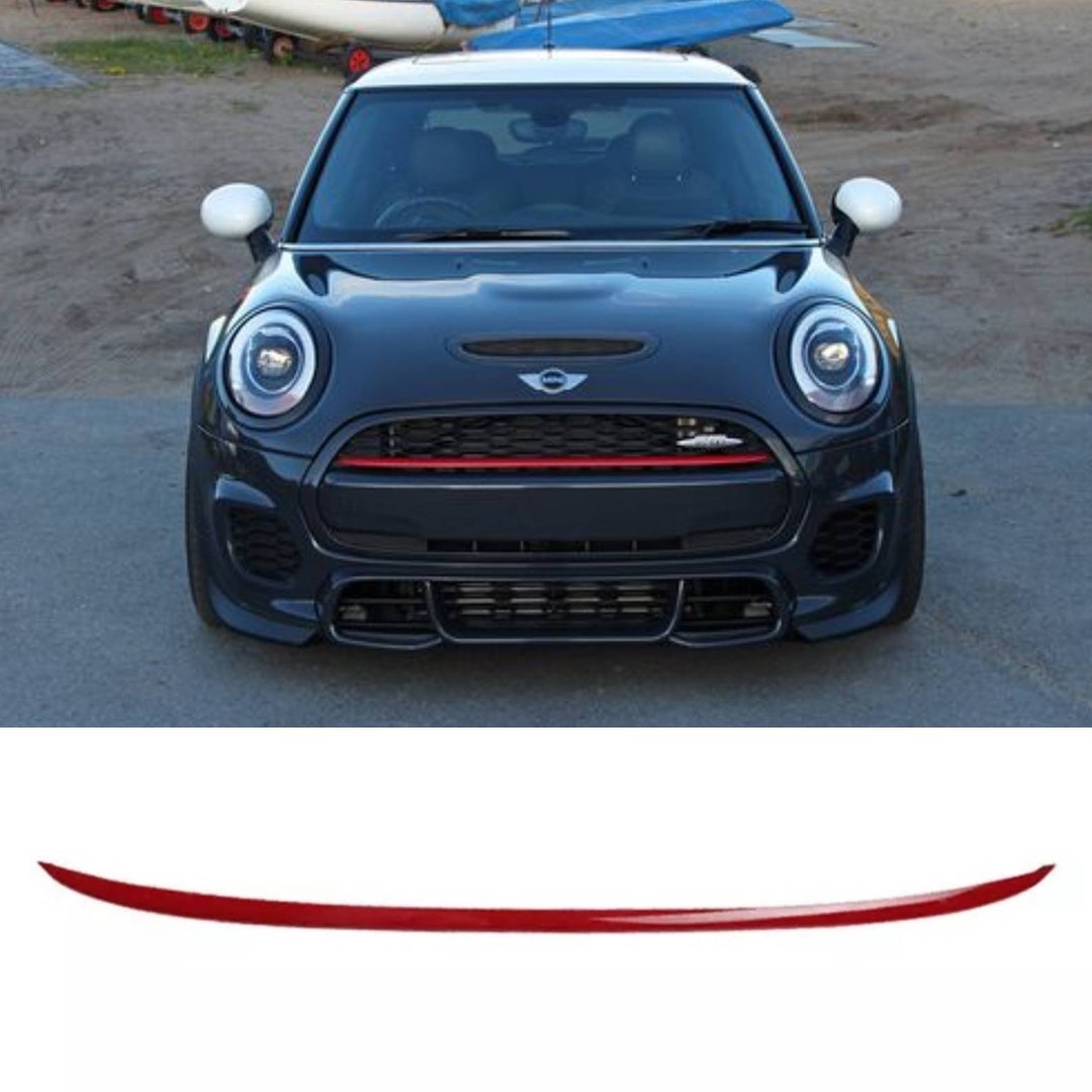 1 Set Front Grill Badge w/ Holder Fit All MINI Cooper R50 R55 R56 R57