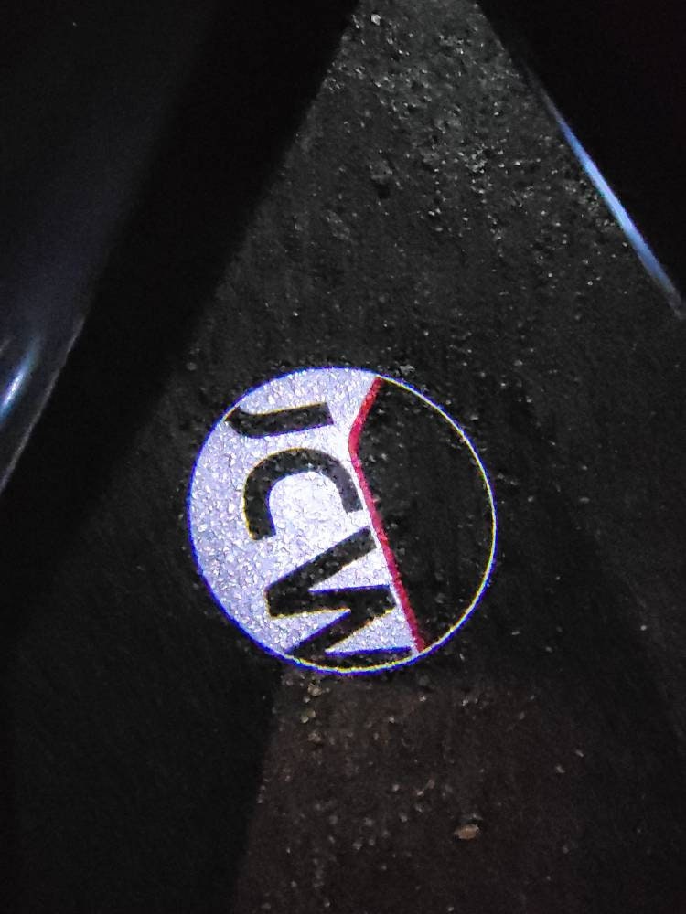 4 Stück Autotürlicht Logo Led Autolicht Logo 3d Geist Courtesy