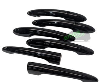 fits MINI F54 Clubman Gloss Black Door Handle Covers – 6 Piece Set