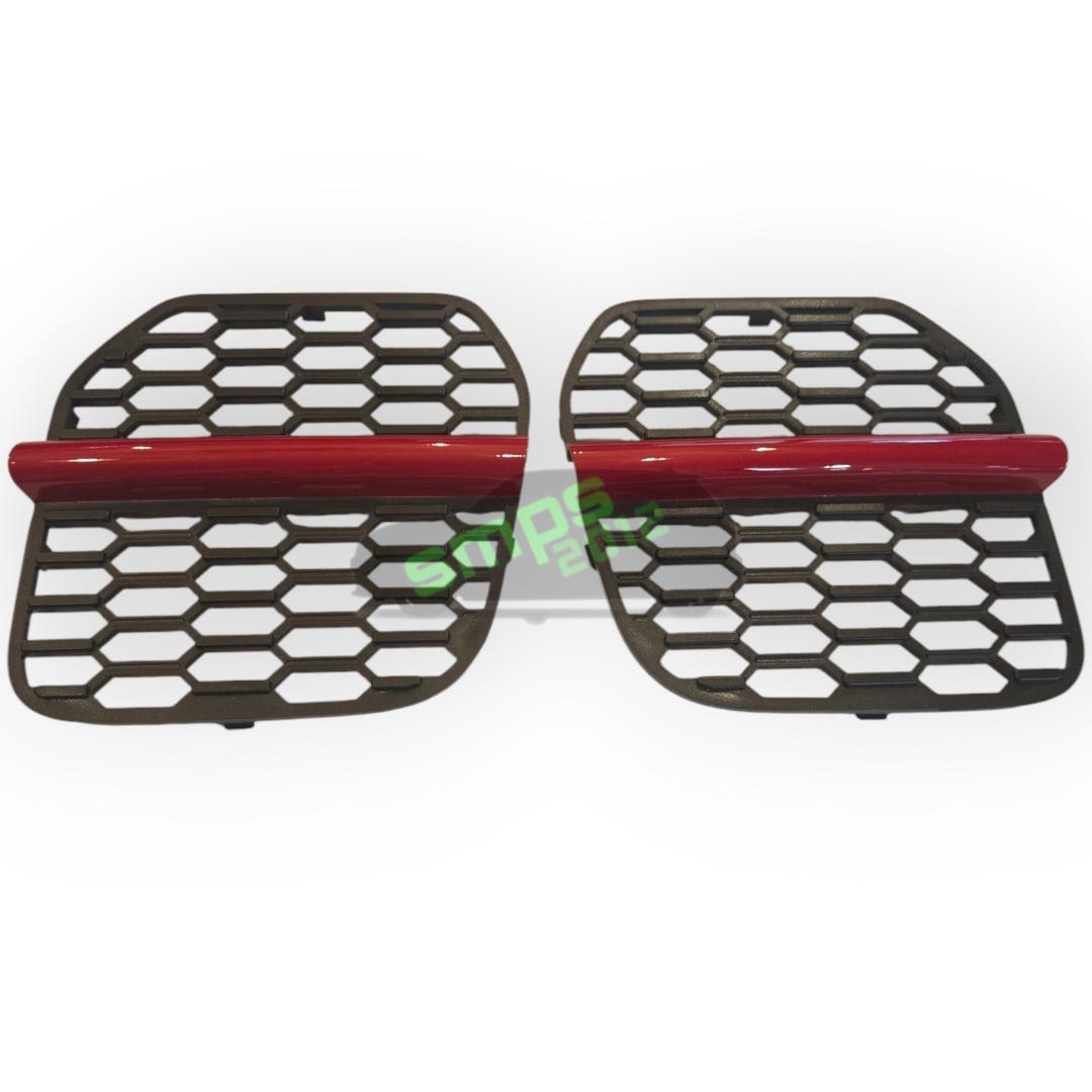 JCW F56 Pro Lower Grille Duct Bar Covers For MINI LCI2 Models (2021+) - Pair, Gloss Black