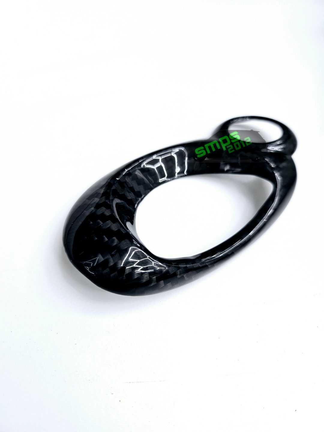 Mini R56 Carbon Fiber Ignition Switch Key Start Stop Cover JCW Cooper S ...