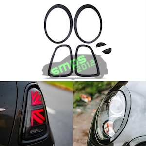 Mini Headlight + Tail light Covers - R55, R56, R57, R58, R59