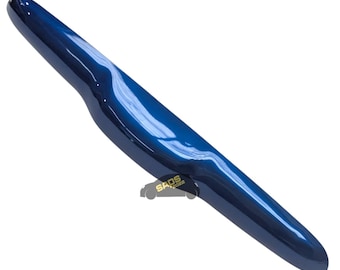 for Fiat 500 Abarth Boot Handle Cover Gloss Blue Trim 500 595 695