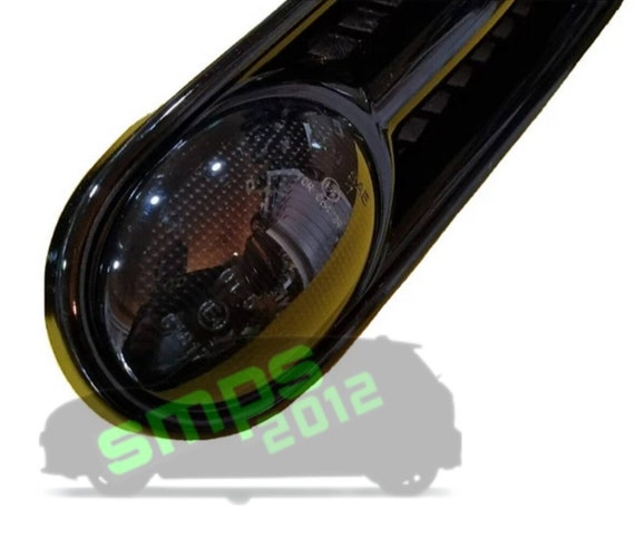 Mini R56 Black Gloss Scuttles LED-Blinker GERÄUCHERT Dynamische