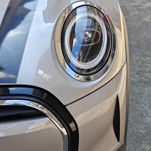 Mini F55 F56 F57 Cooper S Matte Black Grille Side Fender Stone Guards ...