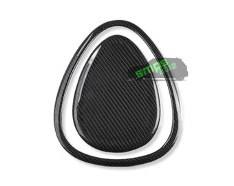 Mini Carbon Fiber Middle Air Outlet Dashboard Cover