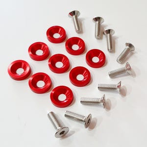 Fits Mini One / Cooper / S / SD / JCW Engine Bay Styling 18pc Dress up kit R55, R56, R57, R58, R59, R60, R61