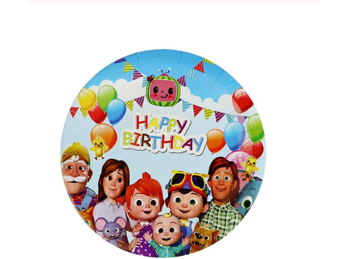 Party Supplies 20 Plates 20 Napkins for Birthday Etsy