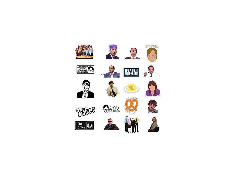 The Office Stickers 50 Pcs Meme Stickers