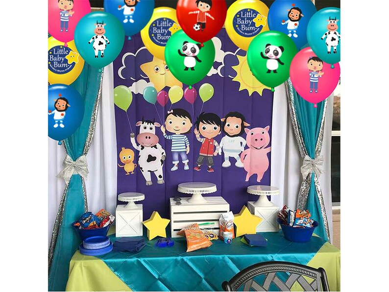 Download Little Baby Bum Balloons Party Supplies 48pcs 12 Latex Balloons For Little Baby Bum Party Favor Kids Baby Shower Birthday Party Decorations Paper Party Kids Balloons Timeglobaltech Com