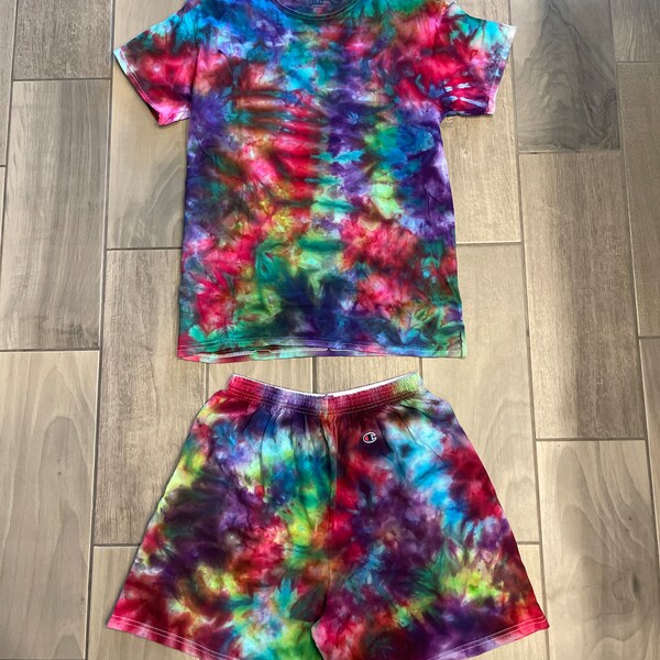 Tie Dye Shorts Etsy
