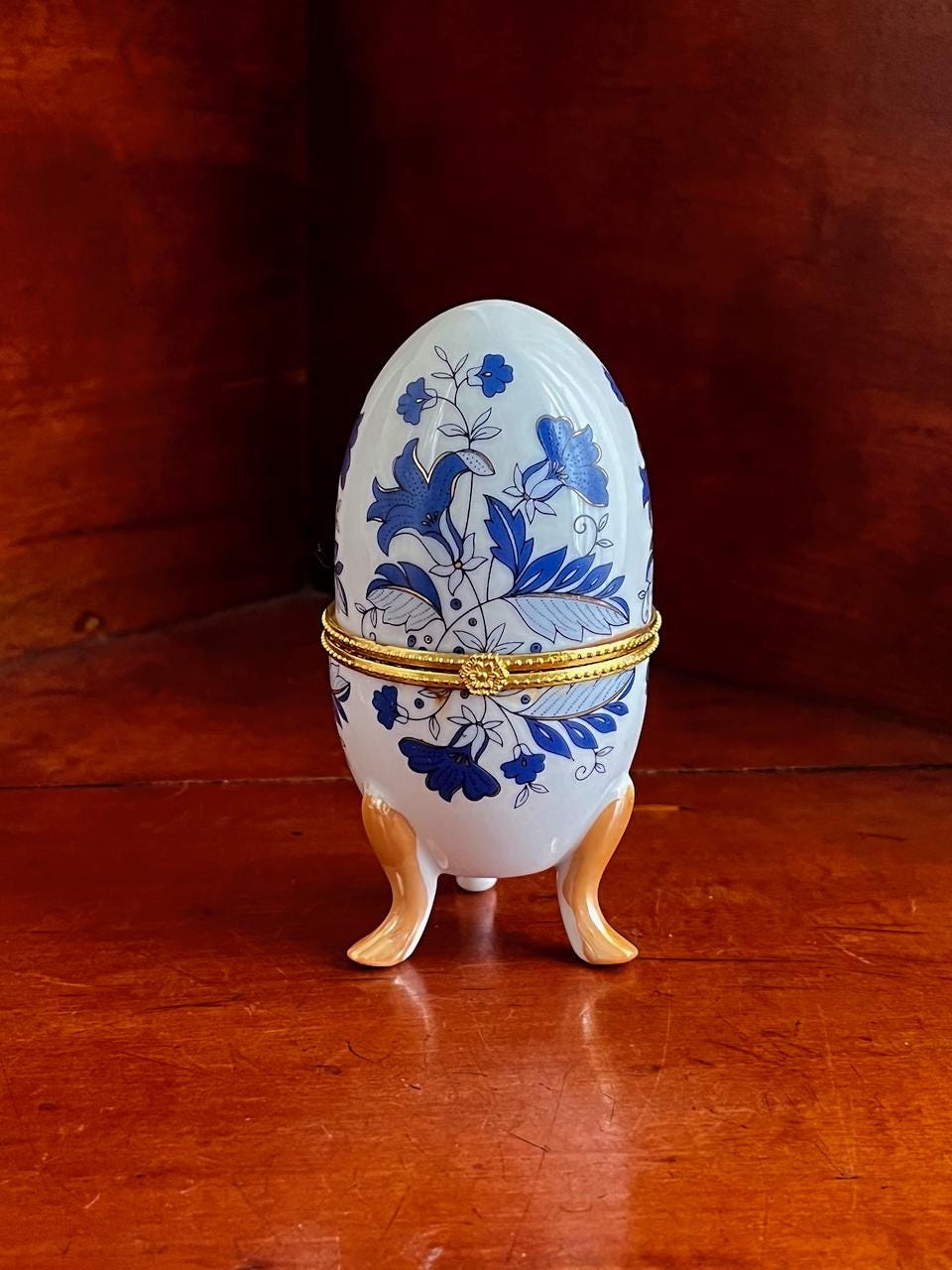イースター　ウサギのエッグスタンド 卵の飾り トリンケットボックス Origami] Easter Bunny Egg Stand [Audio commentary available