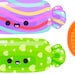 Cute Kawaii Printable Candy Clipart / Commercial Use/ PNG - Etsy