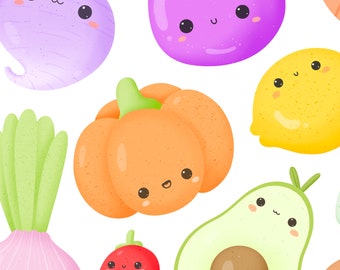Cute Kawaii Printable Vegetables Clipart Set / Commercial Use/ - Etsy Hong Kong Cute Kawaii Printable Vegetables Clipart Set / Commercial Use/ - Etsy Hong Kong