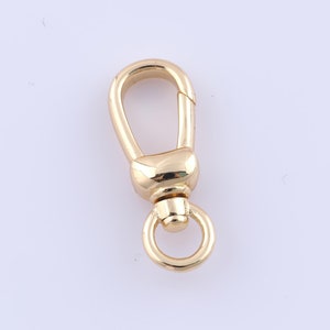 Lobster Clasp, 18K Gold Filled Spring Clasp, DIY Jewelry Making Findings，25x10x5.7mm