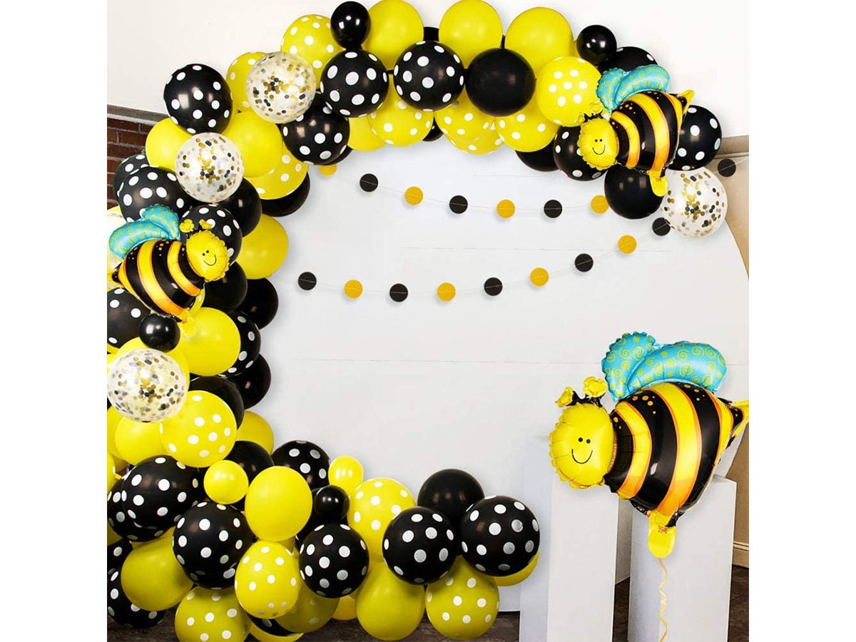 Bee Balloons Garland Bumblebee Balloons Garland Kit with | Etsy