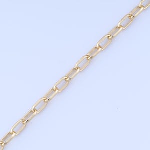 Gold Rolo Chain, 18K Gold Filled Semi Finished Chain, Specialty Chains, DIY Jewelry Making Supplies,9x4.7x1.6mm