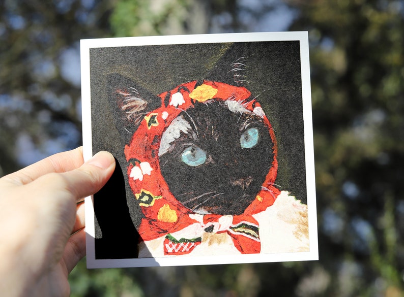 Siamese Cat Babushcat - Etsy