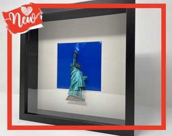 New York City Photo Art Statue of Liberty Lady Liberty Photo with 3D Effect