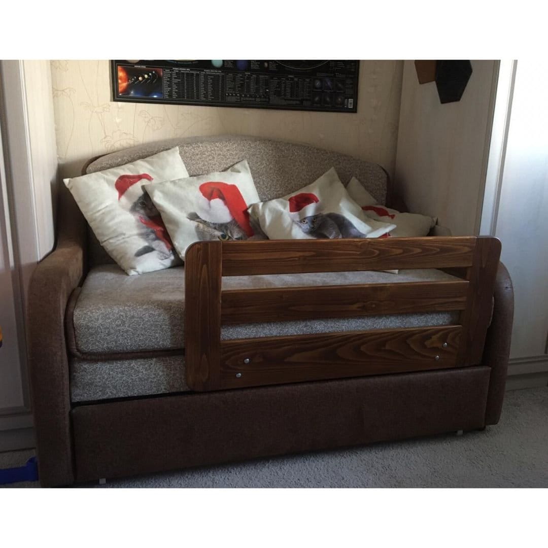 Finished Wooden Bunk Bed Railing Bed rail Bed Etsy