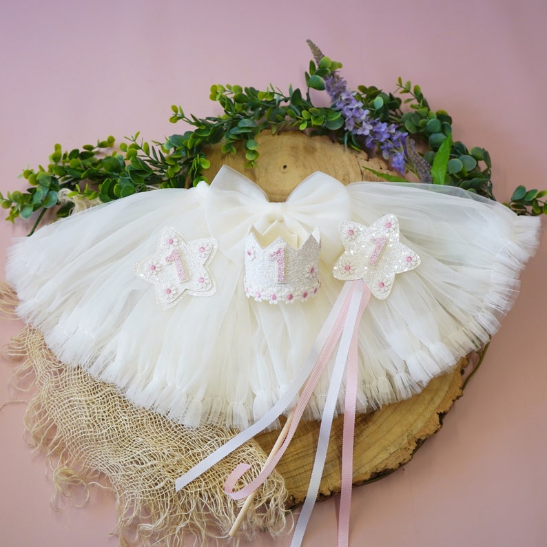 Custom Birthday Tutu Set All Ages Birthday Crown Birthday Badge