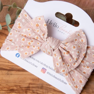 Baby-Stirnbänder, Baby-Mädchen-Stirnband, Baby-Kopf-Wraps, Mädchen-Stirnbänder, weiche Stirnbänder, Sommer-Stirnbänder, Blumen-Stirnbänder Daisy