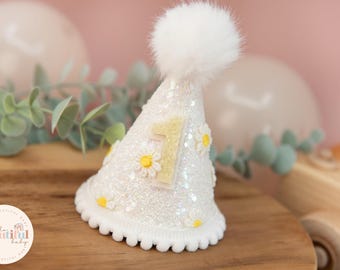 Sombrero de primer cumpleaños, corona de segundo cumpleaños, accesorio para aplastar pastel, sombrero de fiesta de cumpleaños, niña de primer cumpleaños, regalo de primer cumpleaños, corona de cumpleaños