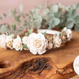 Girls flower headband, girls Alice headband  flower headband, summer headband, floral headband, flower girl headband, girls headbands