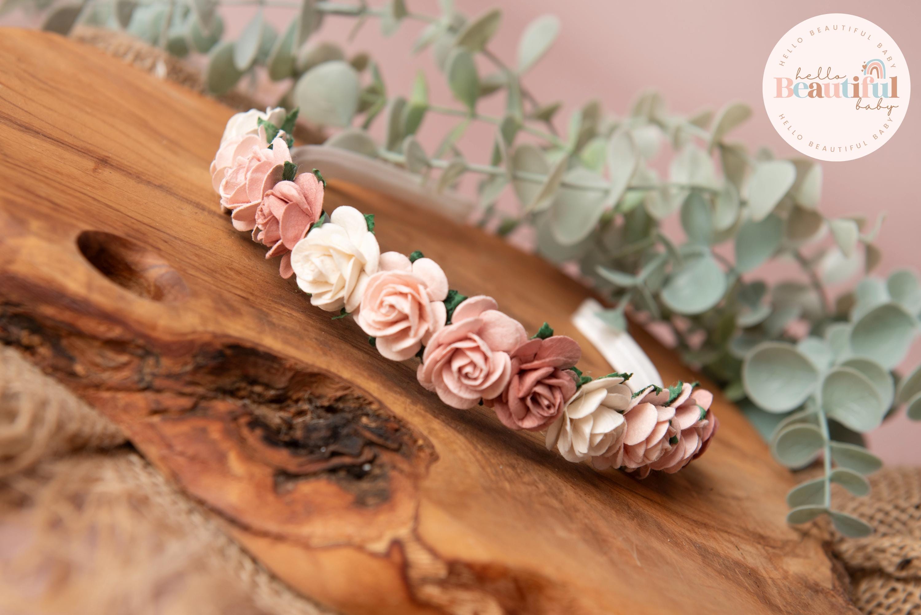 WOMEN\'S FLOWER ALICE HEADBAND | LIMITED EDITION | last one Floral Cotton Headband - Women main image 4