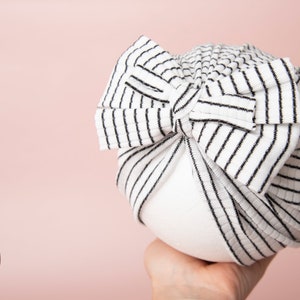 Baby turban, baby hat, baby accessory, baby shower gift, stripe turban, baby bow turban, summer turban, ribbed turban