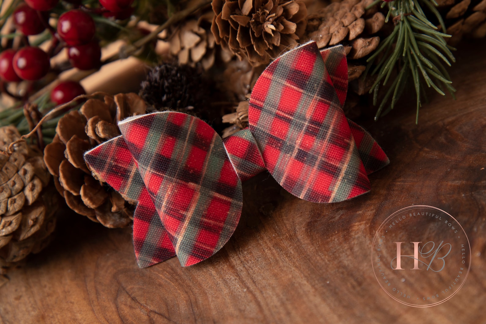 Christmas bow prop