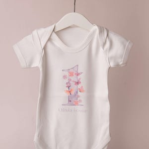 Girls first birthday vest, first birthday outfit, cake smash outfit, my 1st birthday vest, one today, personalised vest, birthday girl