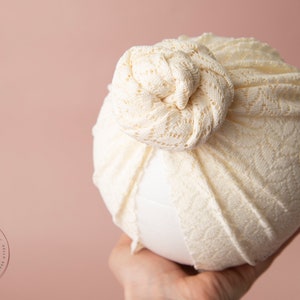 Baby turban, baby hat, baby accessory, baby shower gift, Cream turban, summer turban, Bow Turban, Plait Turban, Lace turban