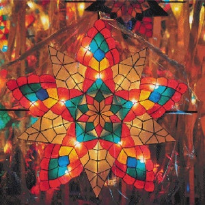 Parol Star 2 Cross Stitch Pattern I Philippine Star I Nativity Star I Christmas I Gift