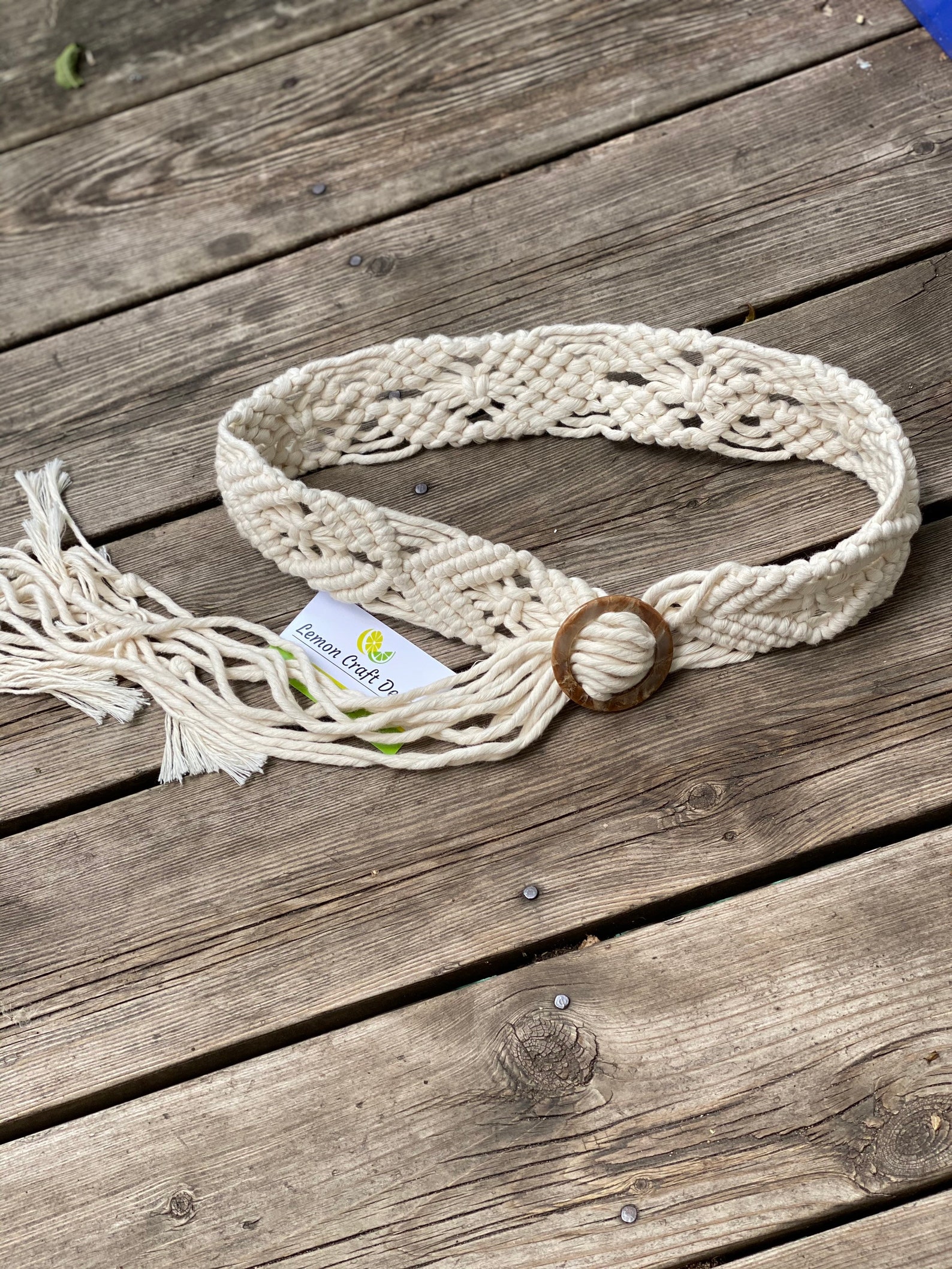 Belt / Boho Macrame Belt/handmade Belt/macrame Belt Etsy